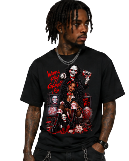 “Wanna Play a Game” t-shirt