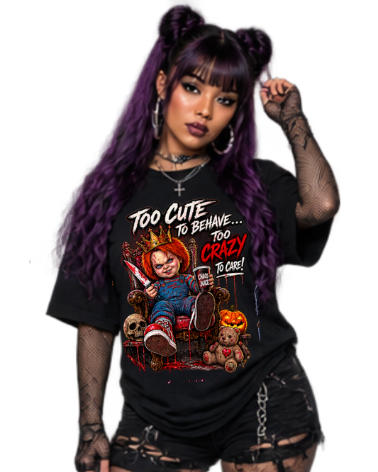 Too Cute to Behave t-shirt