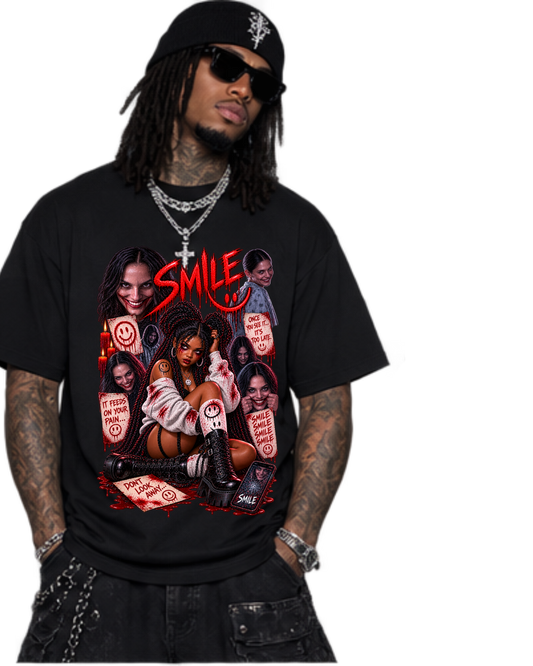 SMILE in Darkeness t-shirt