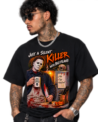 Silent Killer With Big Plans t-shirt